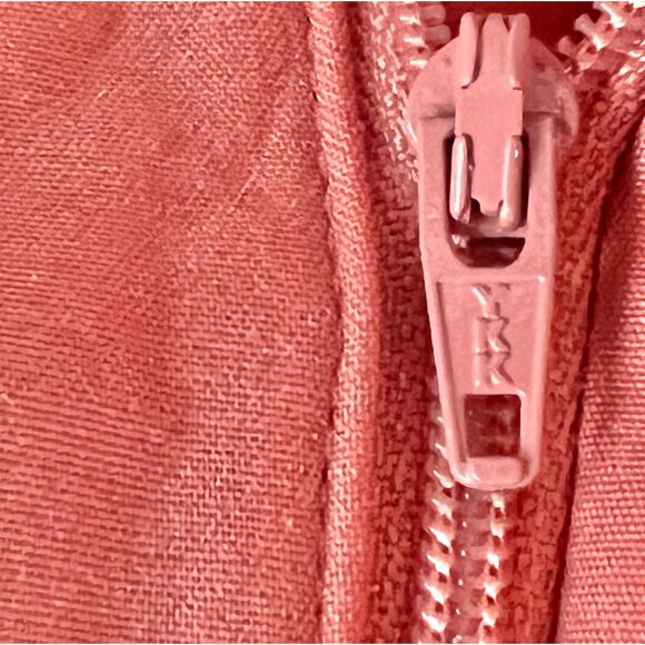 Lauren Ralph Lauren Peach Flat Front Dress Pants Womens 16W Peach 4 Pocket VGUC - Picture 9 of 9